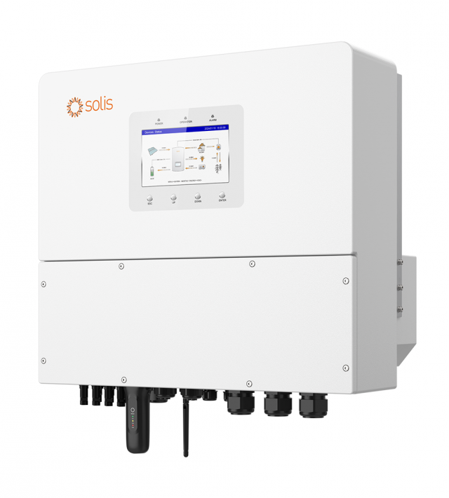 Trīsfāzu hibrīda 20 kW inventors Solis S6-EH3P20K-H 20kW 3Ph / Hybrid