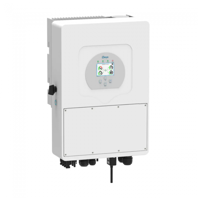Trīsfāzu hibrīda 10 kW hibrīda Deye invertors DEYE SUN-10K-SG01HP3-EU-AM2