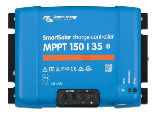 Saules paneļu uzlādes kontrolieris Victron Energy SmartSolar MPPT 150/35 Solar Charge Controller